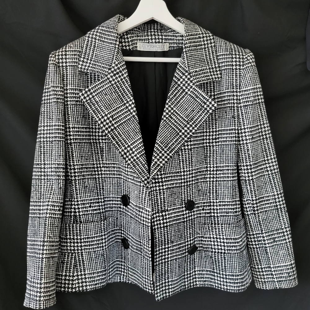 Givenchy Vintage Patterned Blazer - image 1